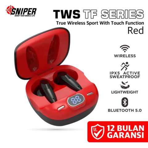 Sniper New Tf-Series TWS Bluetooth Earphone Wireless 5.0